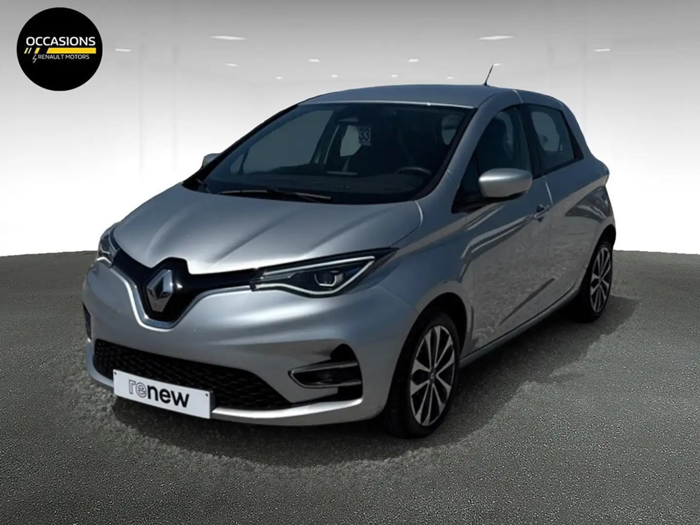 Renault ZOE 52 kWh R110 Zen ZE50 B-rent Gris - 1