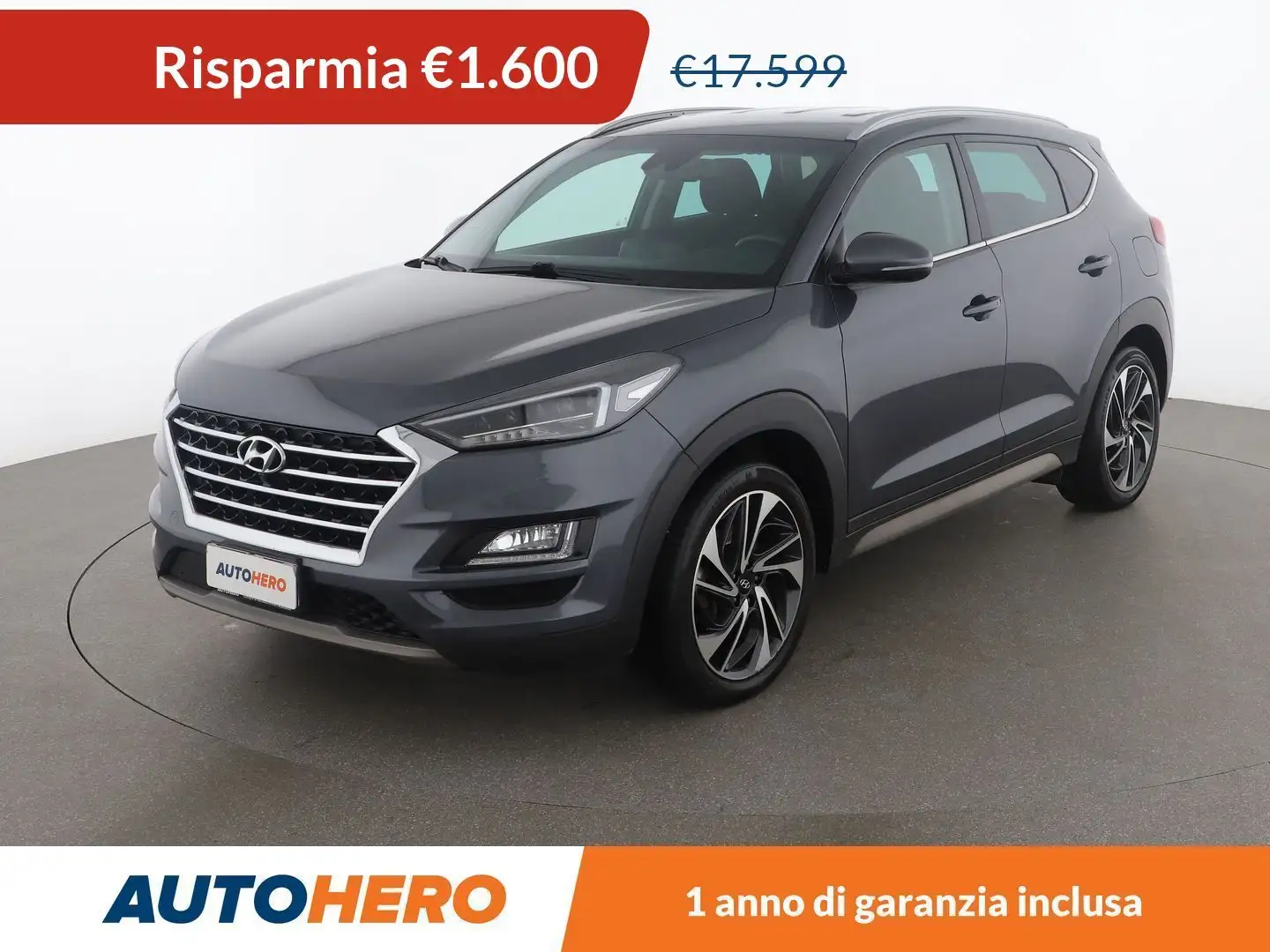 Hyundai TUCSON 1.6 CRDi Exellence 136CV DCT 4WD Grigio - 1