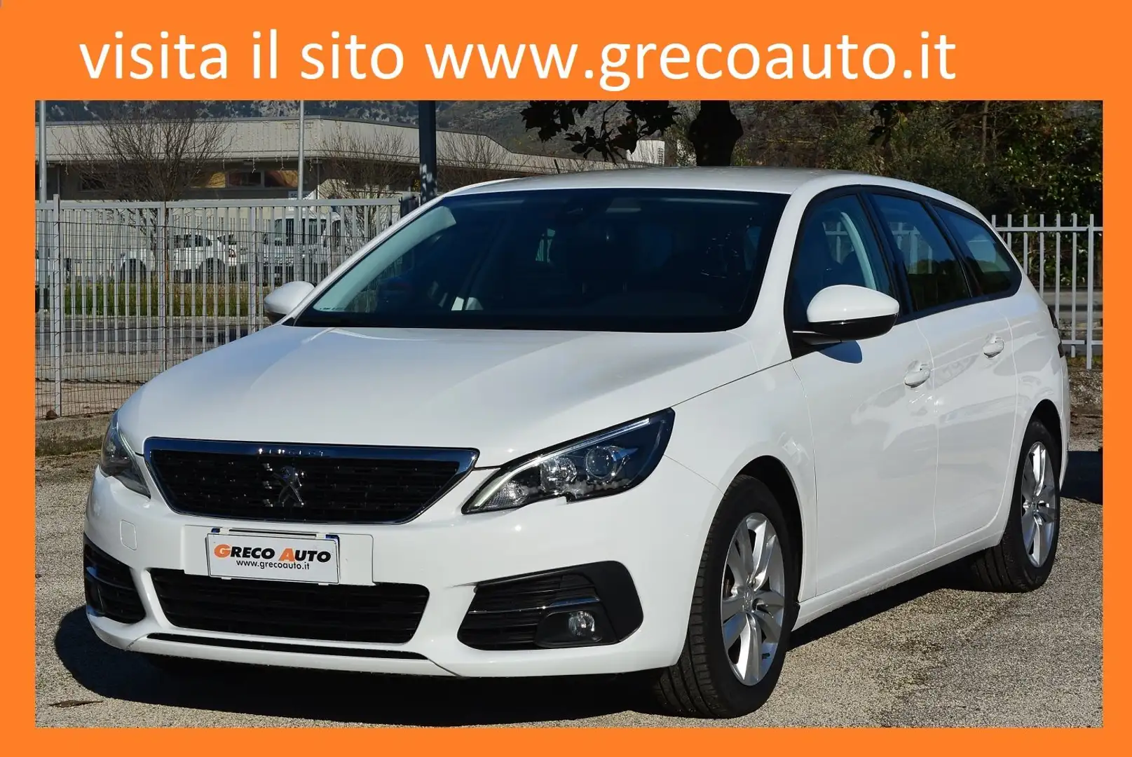 Peugeot 308 SW 1.5 bluehdi 130 cv Active Telecamera CarPlay Blanc - 1