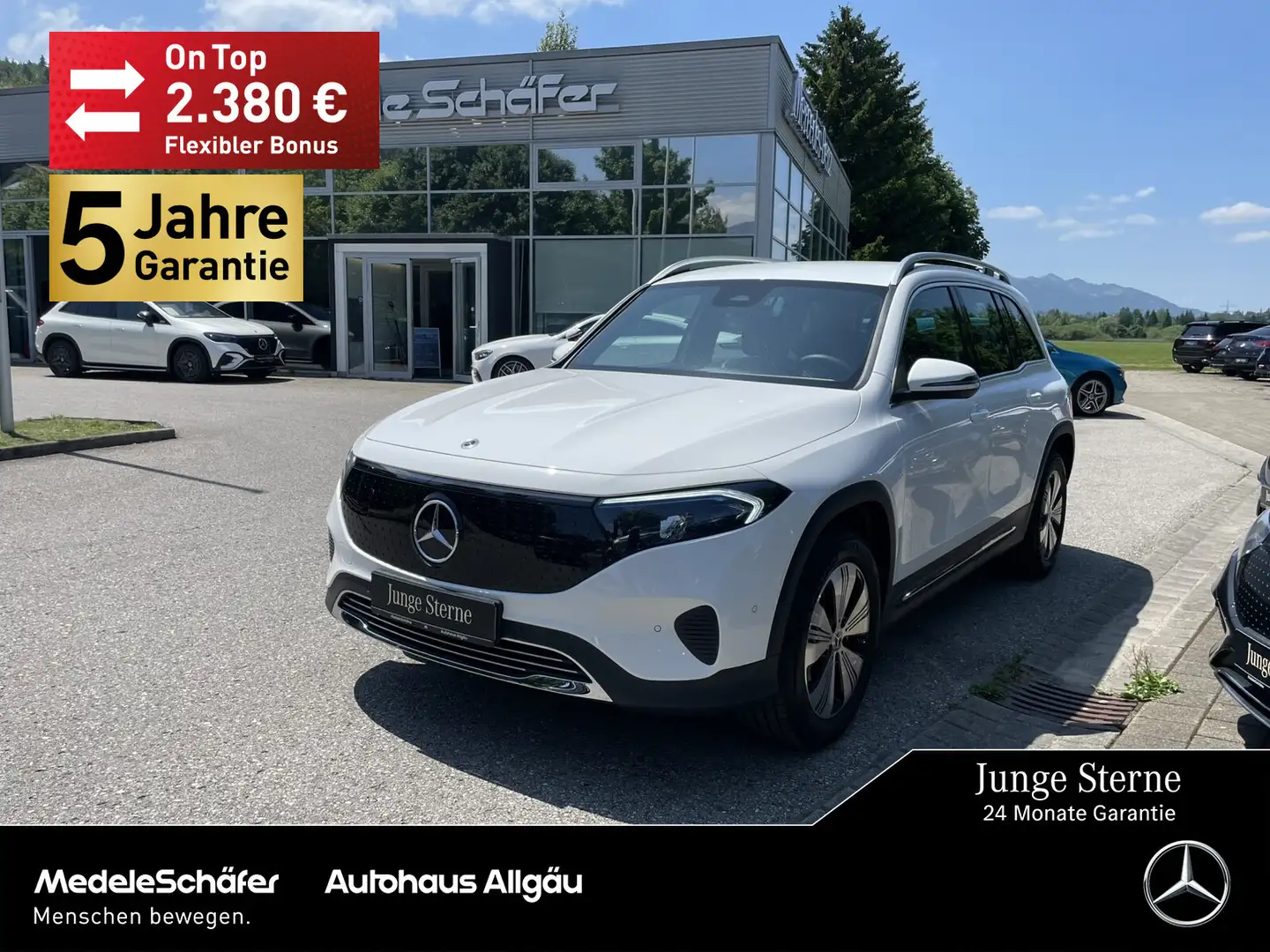 Mercedes-Benz EQB 300 EQB 300 4M Progressive 7-Sitzer Vorr.-Distronic Weiß - 1