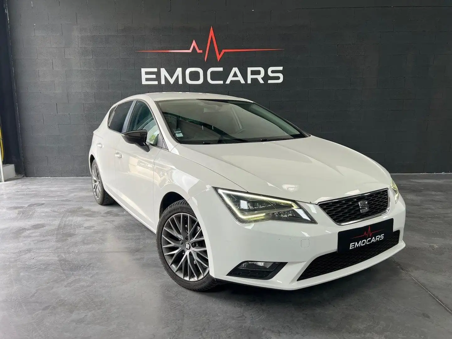 SEAT Leon 2.0 TDi 150 Itech Blanc - 1