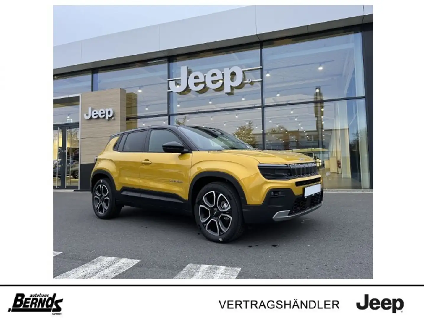 Jeep Avenger 1st Edition / Summit SHZ 18ZOLL KAMERA LED uvm. Gelb - 1