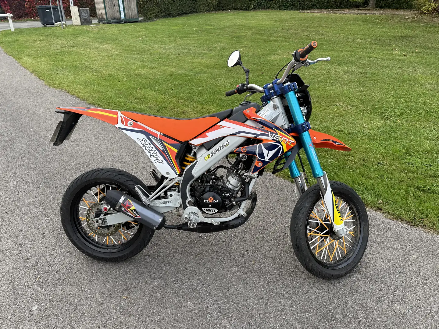 Vent Derapage 50 Naranja - 1