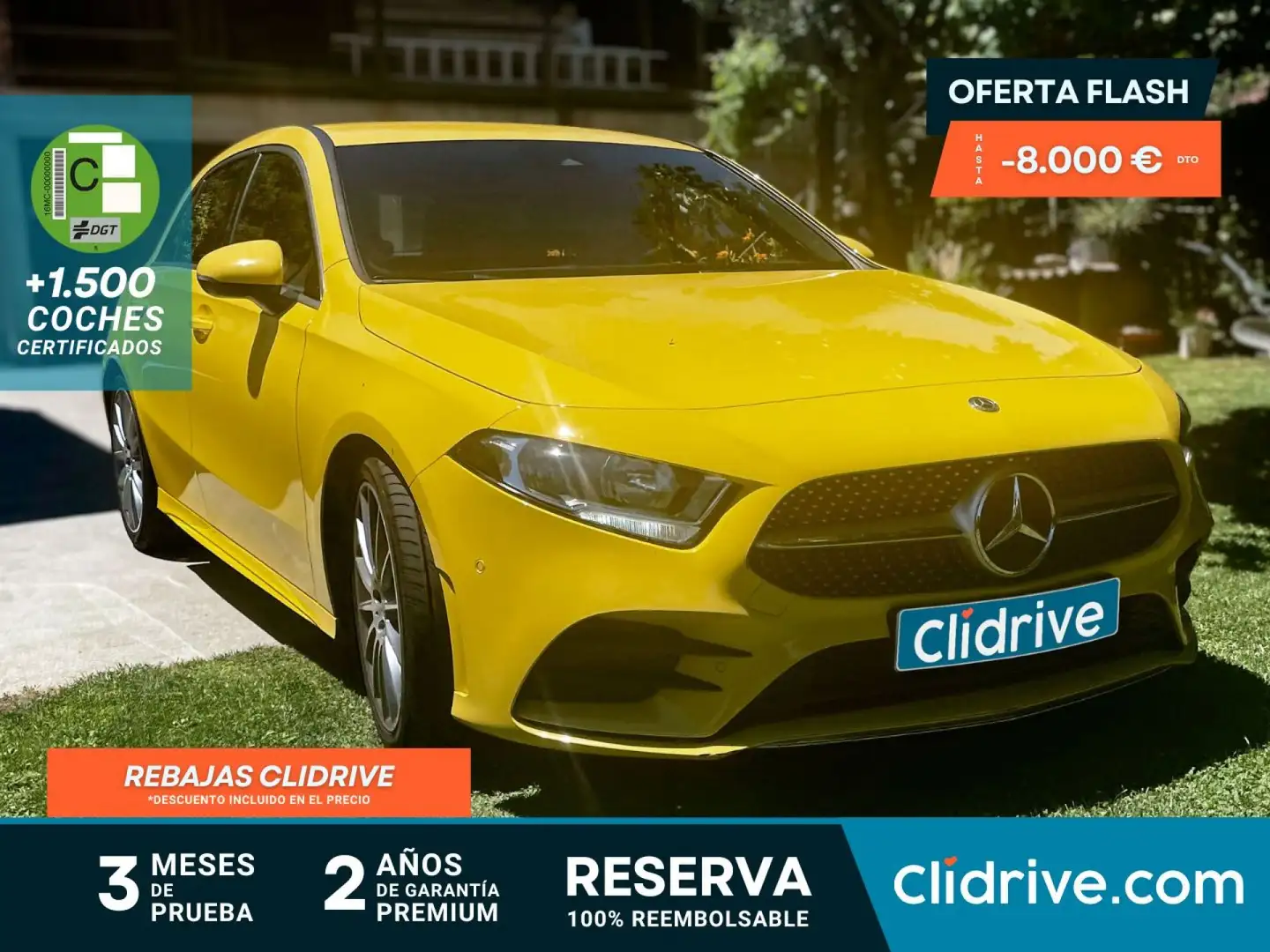 Mercedes-Benz A 220 Yellow - 1
