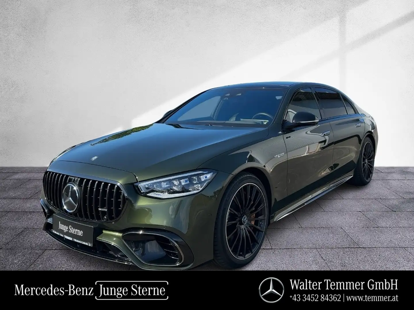 Mercedes-Benz S 63 AMG AMG S 63 E Perf lang NP € 278.536 AMG Excl. VOLL Grün - 1