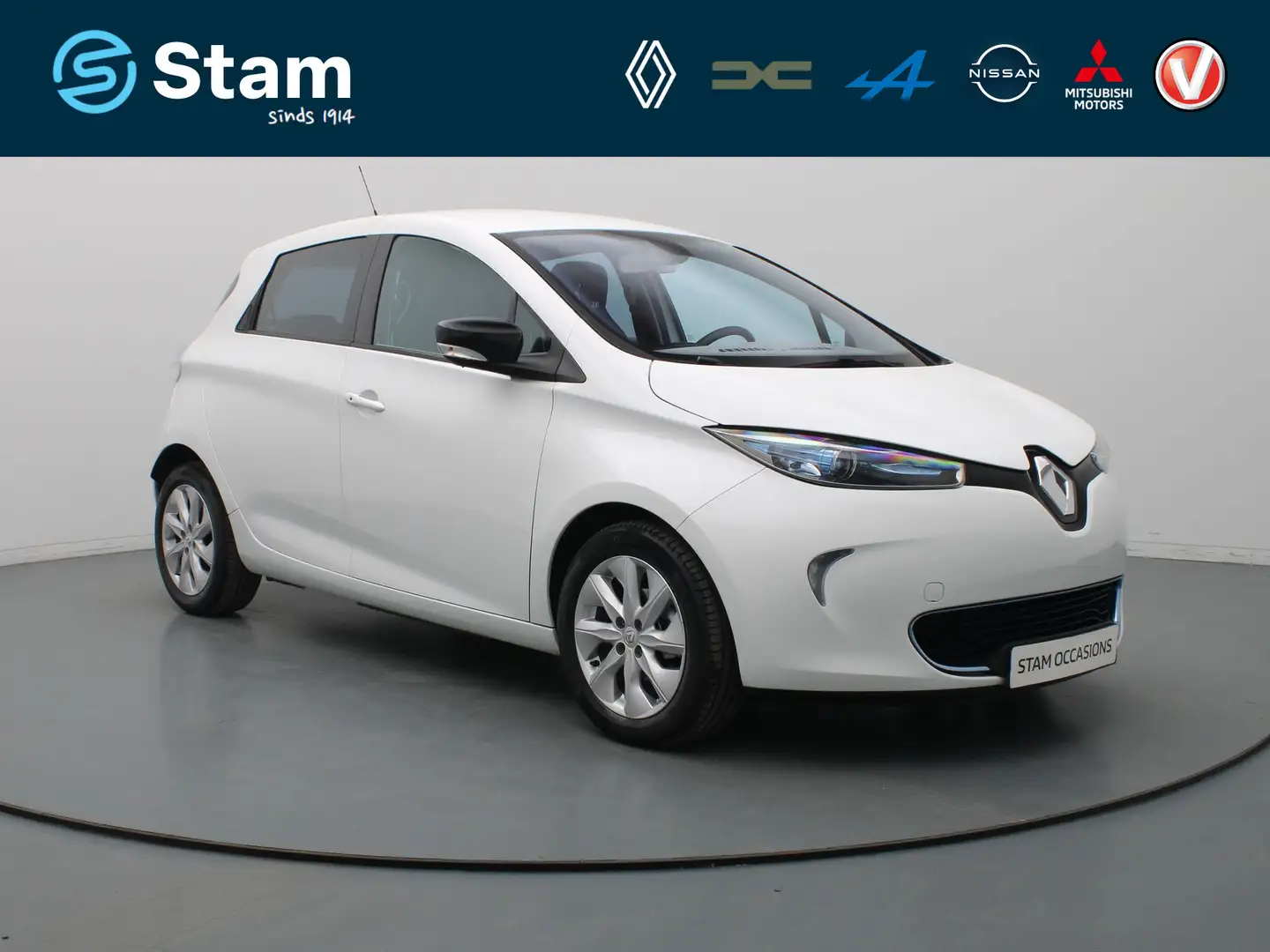 Renault ZOE 90pk Q210 Zen Quickcharge 22 kWh (ex Accu) Automaa Wit - 1