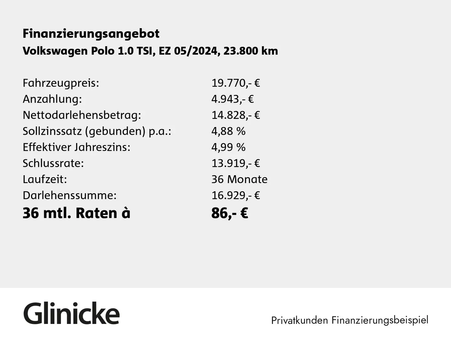 Volkswagen Polo 1.0 TSI SiHz Navi LED PDC Klima Grau - 2