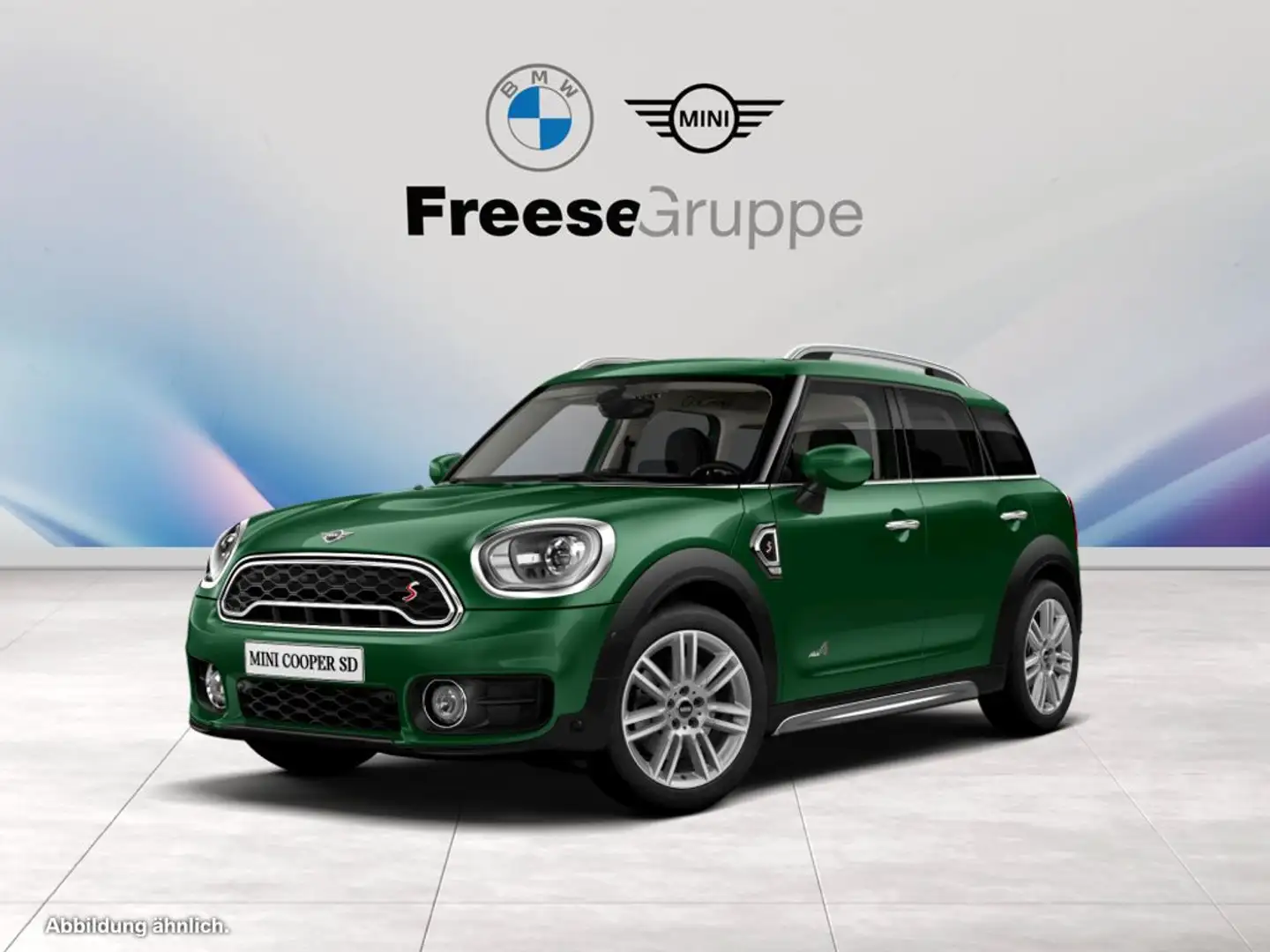 MINI Cooper SD ALL4 Countryman Pepper City Head-Up Grün - 1