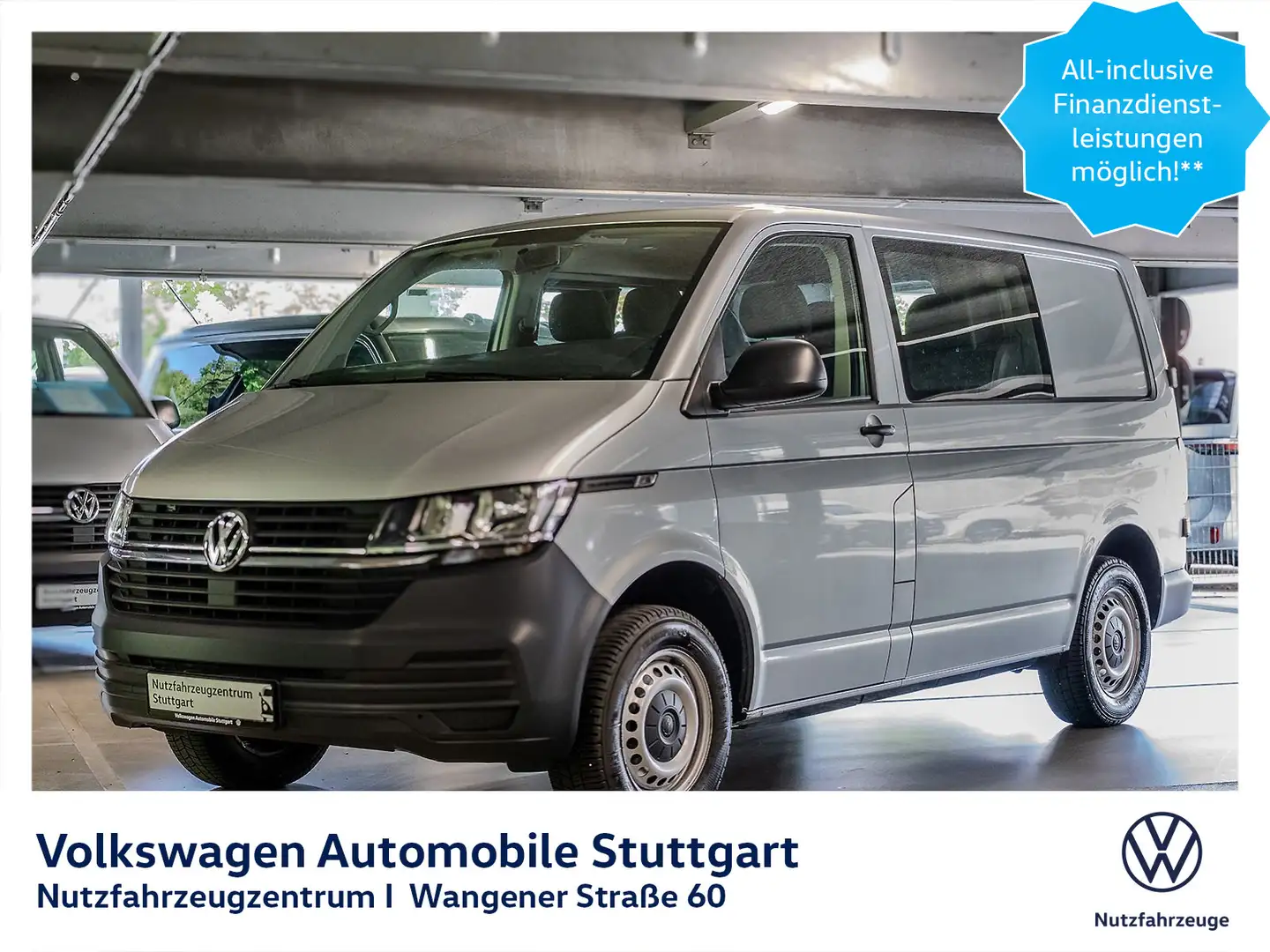 Volkswagen T6.1 Kombi 2.0 TDI Euro 6d TEMP EVAP  ISC 6 Sitz Zilver - 1