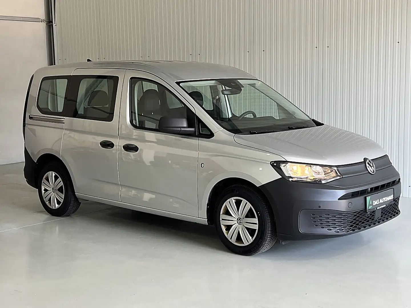 Volkswagen Caddy Kombi 2,0 TDI 5 Sitzer/Navi/Parksensoren/DAB+ Silber - 1
