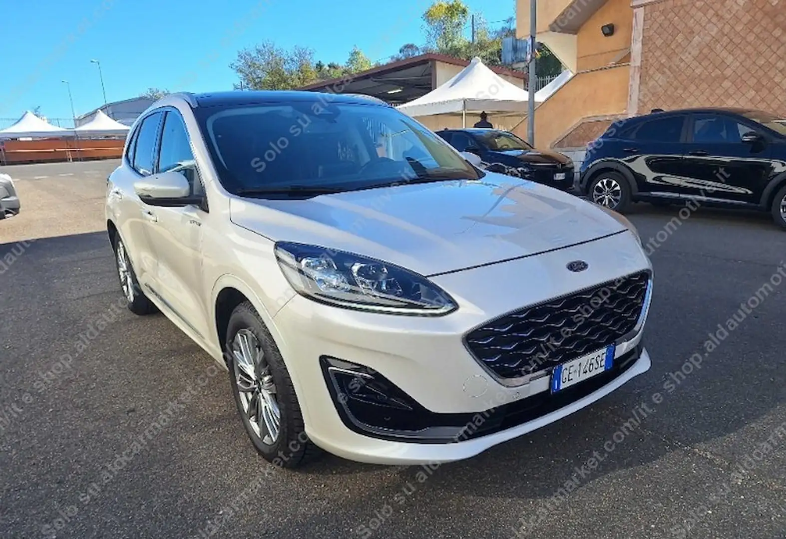 Ford Kuga 2.0ecoblue Vignale awd 190cv Tetto Apribile-Unipro Blanco - 2