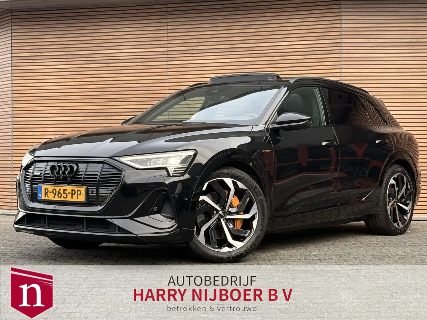 Audi e-tron 55 quattro S edition 95 kWh Panoramadak / Lederen Zwart - 1
