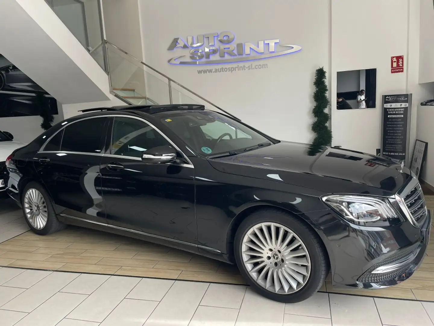 Mercedes-Benz S 350 350d Largo 9G-Tronic Negro - 2