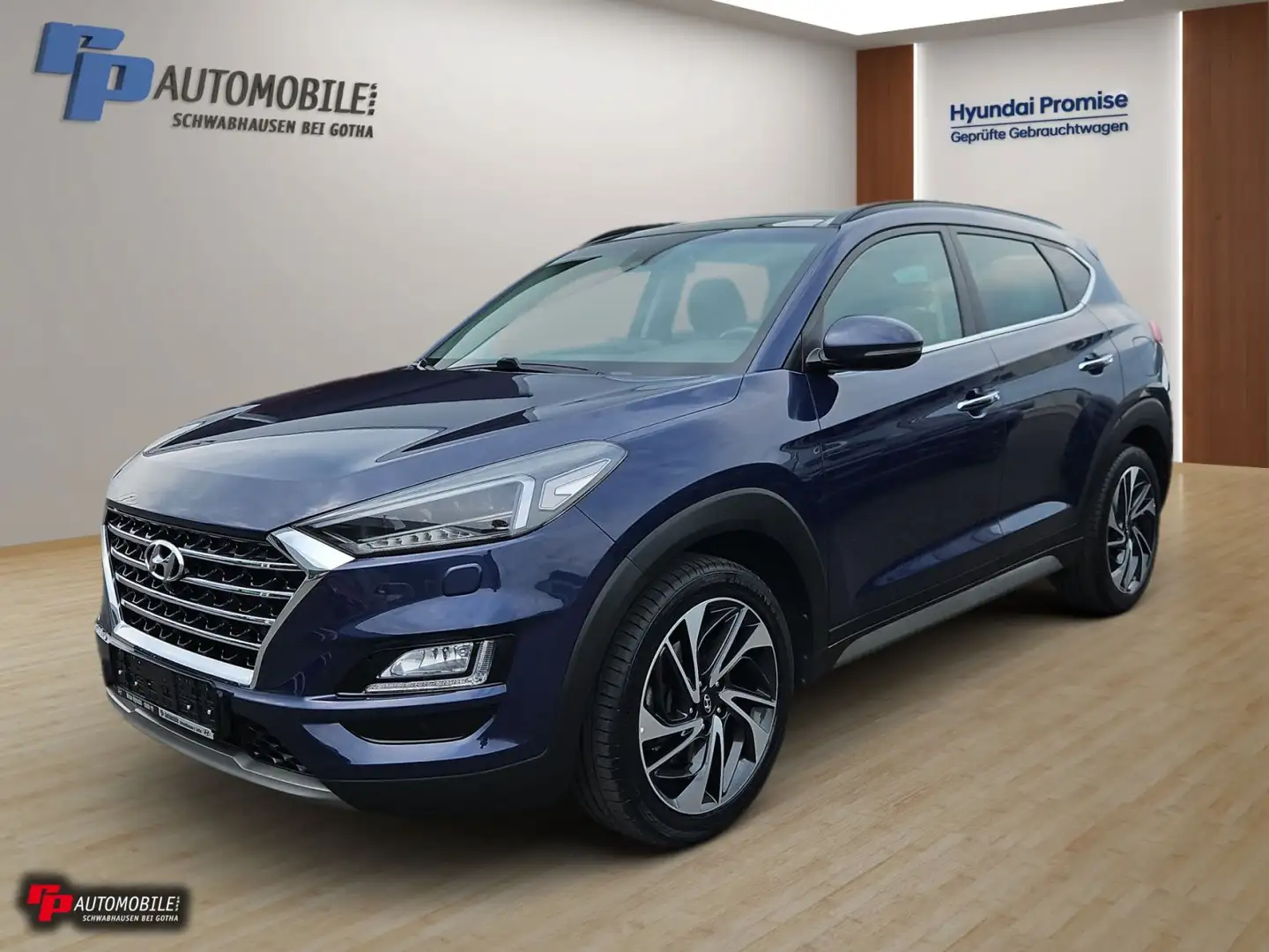Hyundai TUCSON 1.6 T-GDI 4WD Premium 2019 Bleu - 1
