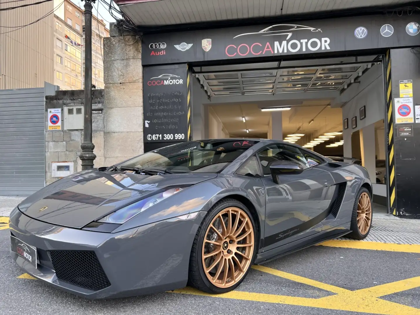 Lamborghini Gallardo Superleggera Gris - 1
