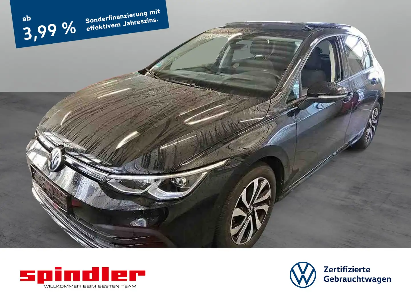 Volkswagen Golf VIII Active 2.0 TDI DSG / Pano, Matrix, AHK Schwarz - 1