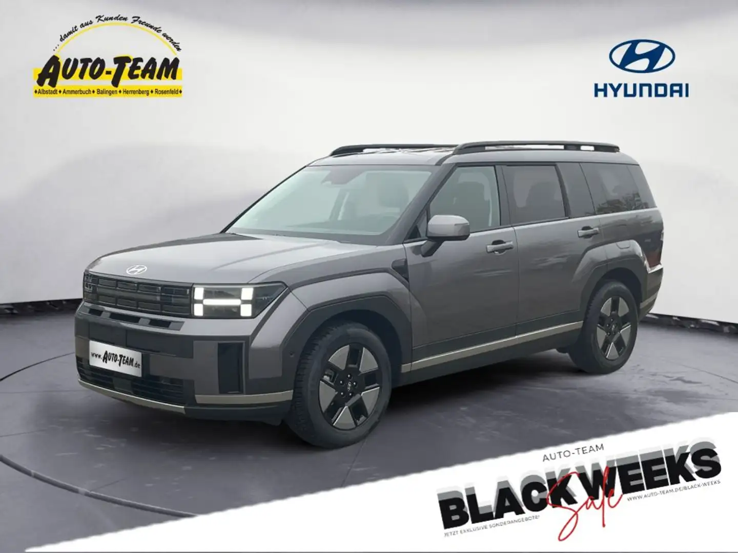 Hyundai SANTA FE 1.6 HEV 4WD Intro (MX5) Gris - 1