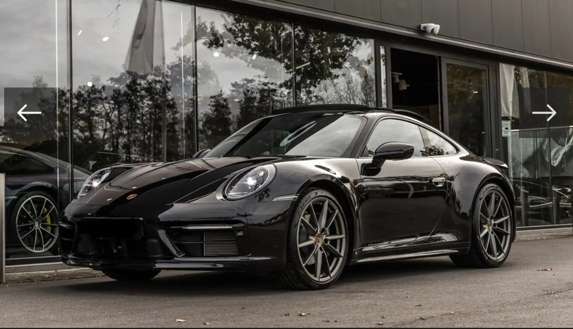 Porsche 911 Carrera+4+Coupé+3.0+Turbo+PDK+(EU6d-TEMP) Zwart - 2