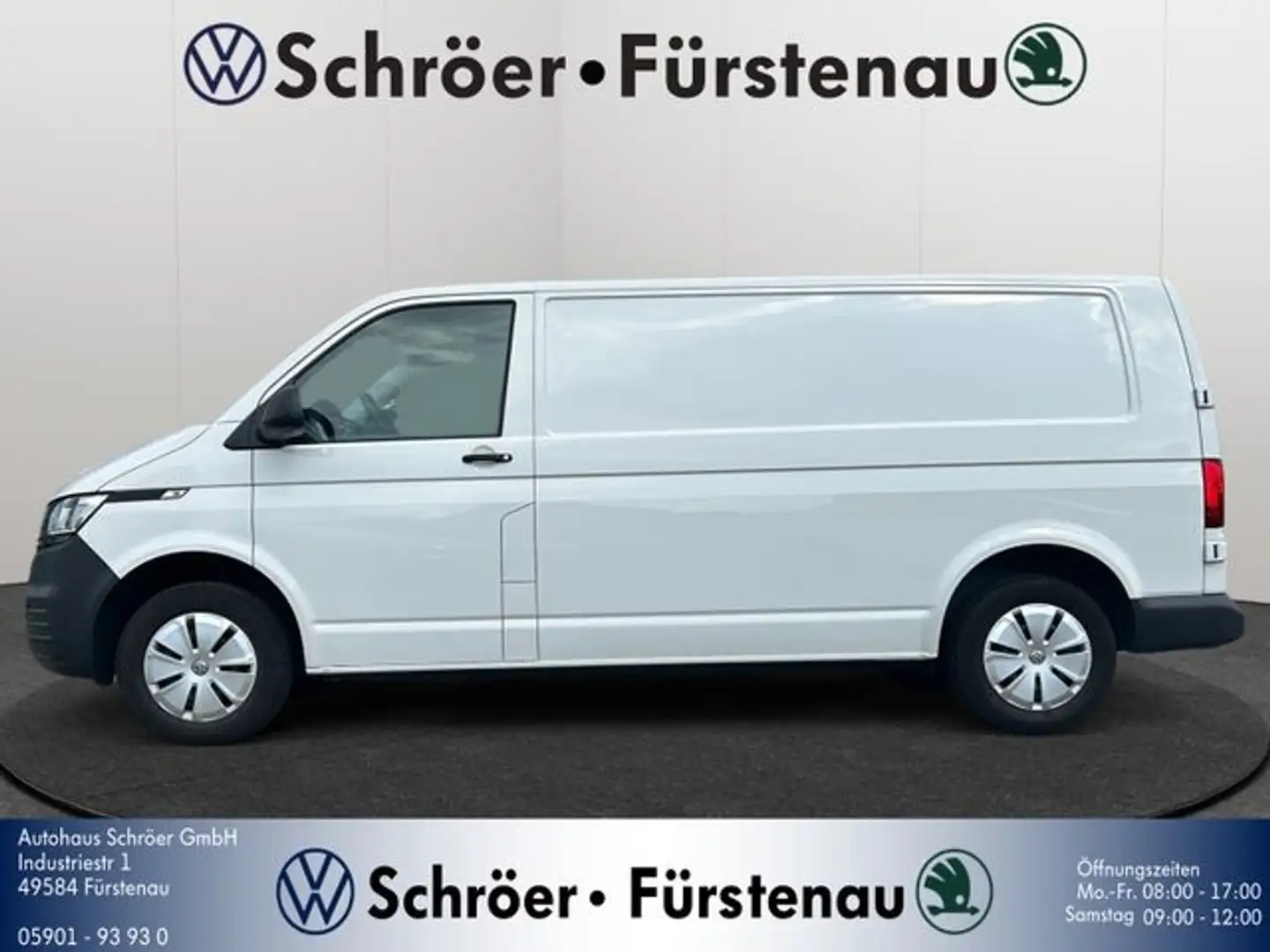 Volkswagen T6.1 Transporter Kasten LR Lang 2.0 TDI (Klima Heckflügeltüren Weiß - 2