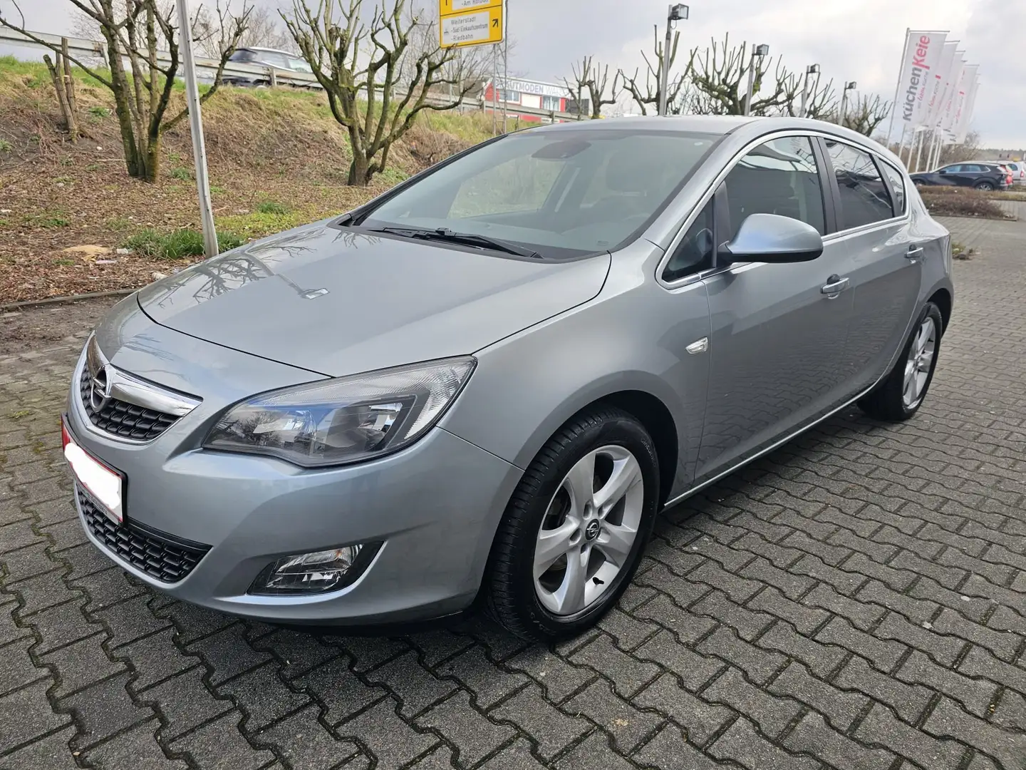 Opel Astra Sport 1.6, Finanzierung ohne Anzahlung möglich. Gris - 2