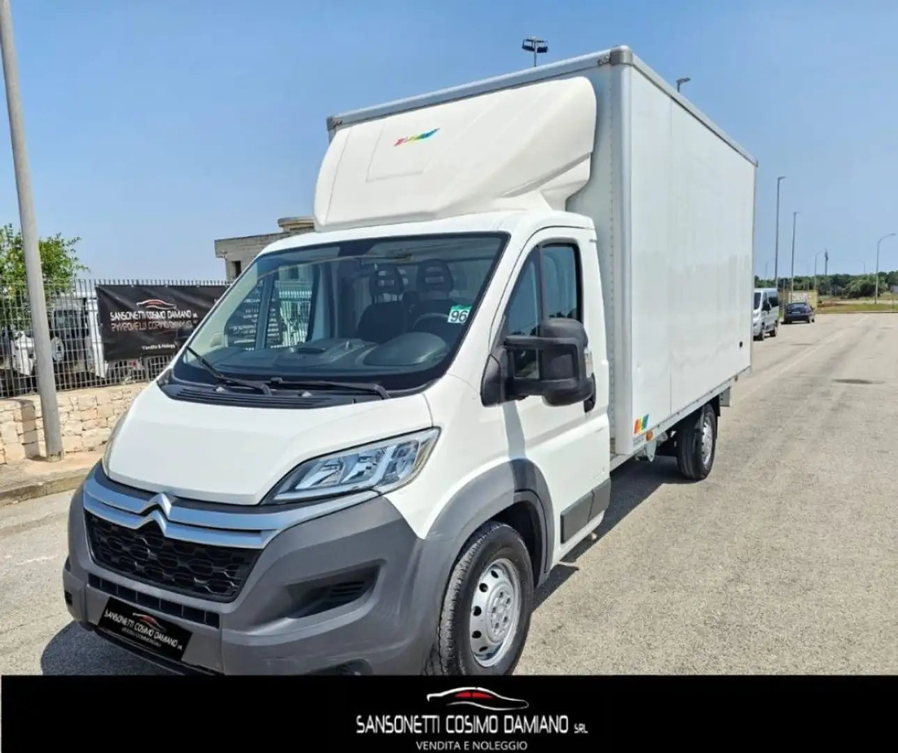 Citroen Jumper 35 BlueHDi 160 PLM Cabinato Heavy CASSA 8 BANCALI Bianco - 1