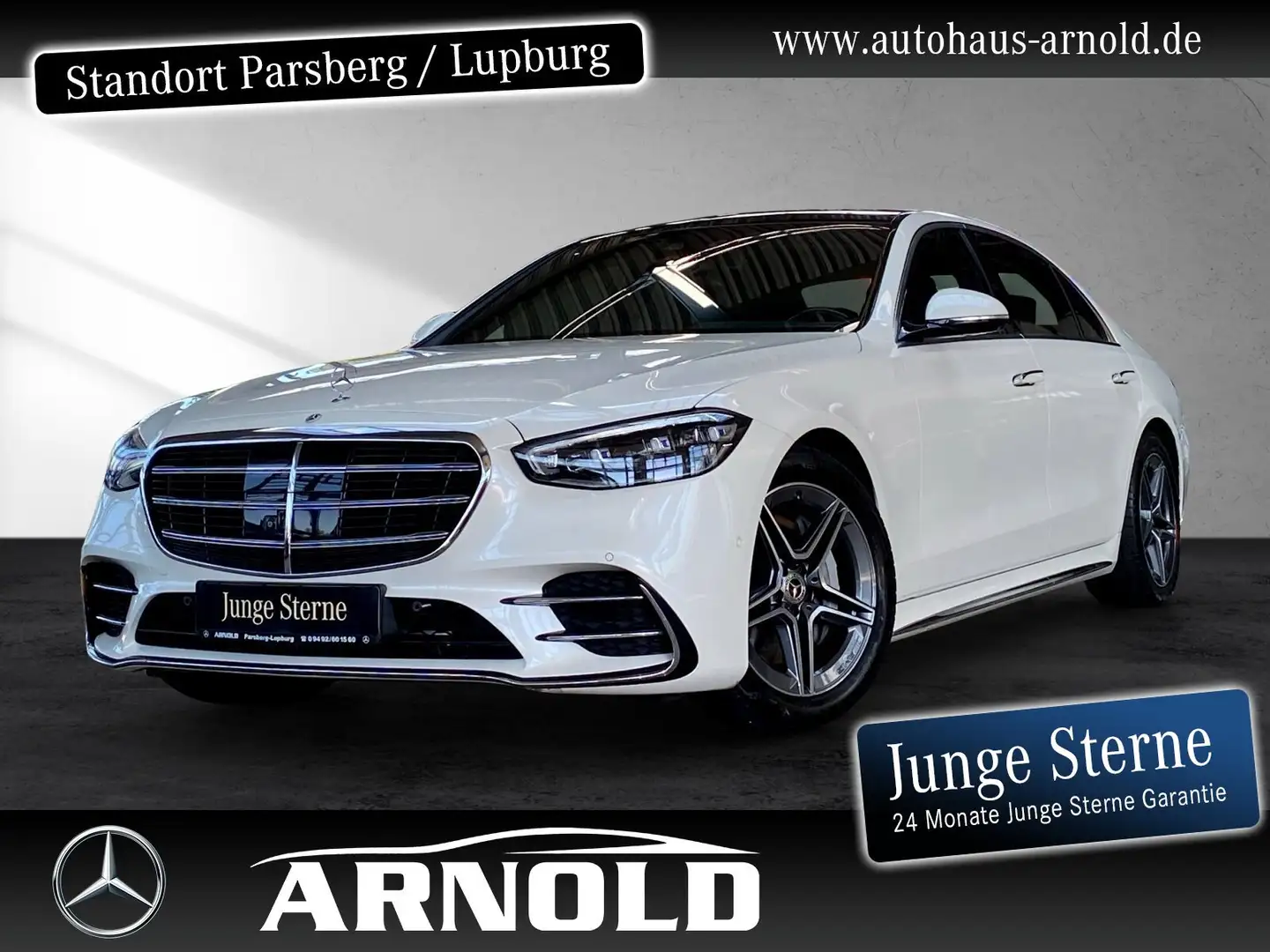 Mercedes-Benz S 580 S 580 4M Lang AMG Line Exklusiv E-ACTIVE Pano TV Белый - 1