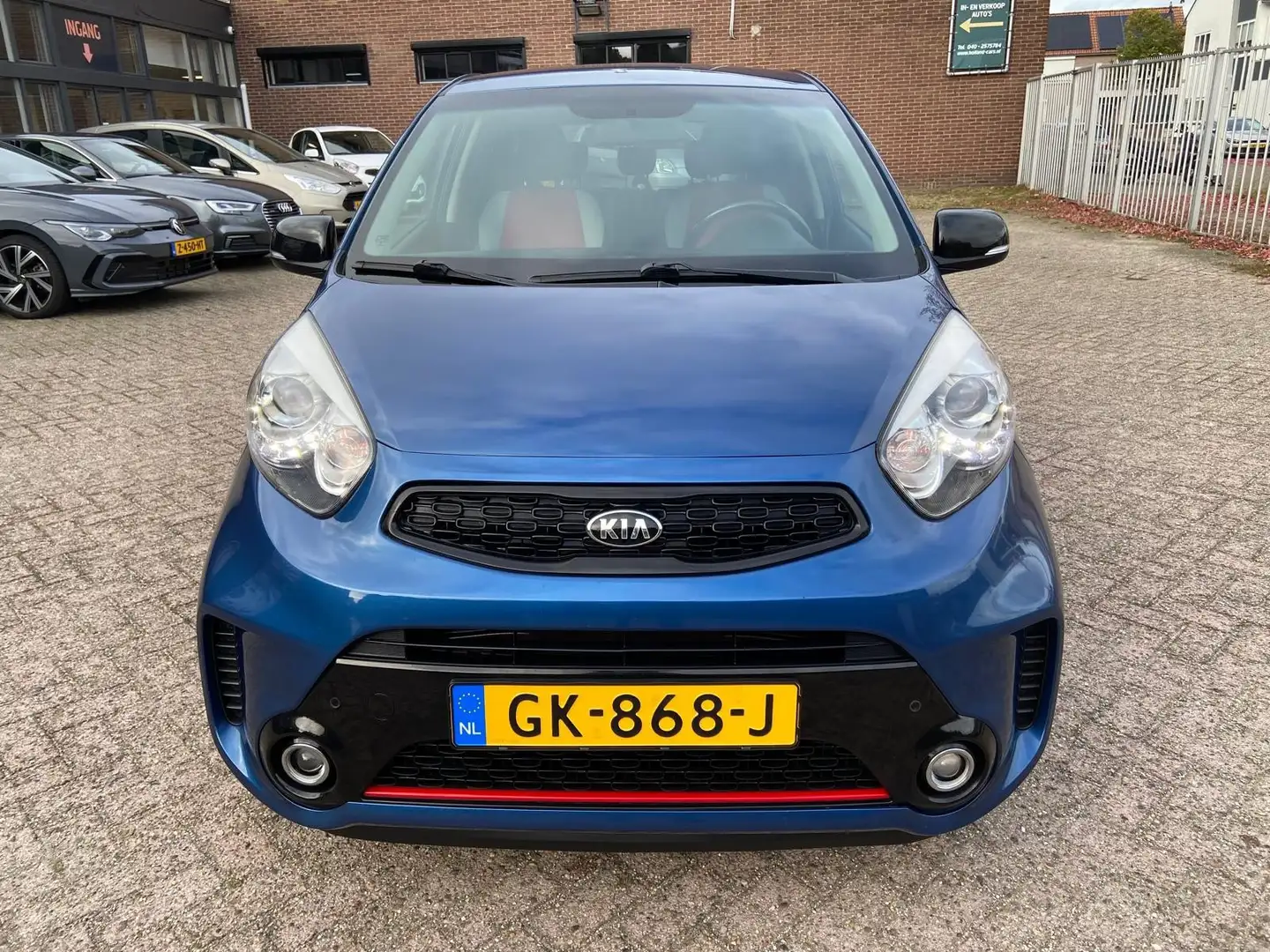 Kia Picanto 1.2 CVVT SportsLine - Airco ecc - Cruise - Bluetoo Bleu - 2