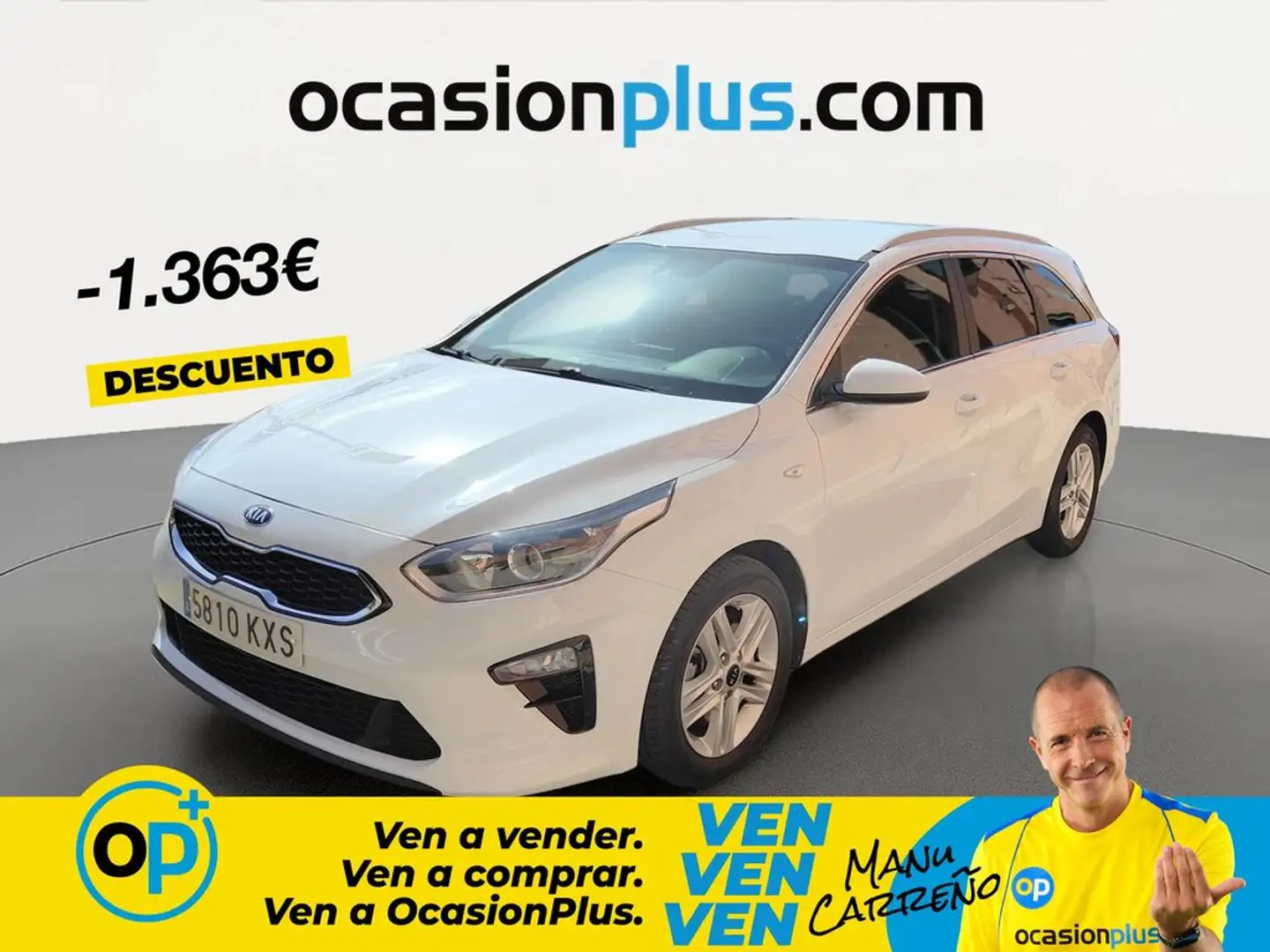 Kia Ceed / cee'd Tourer 1.4 T-GDi Eco-Dynamics Drive Blanco - 1