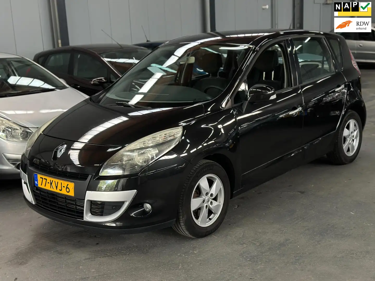 Renault Scenic 1.4 TCE Dynamique Nieuwe APK NAP 3de Eigenaar Zwart - 1