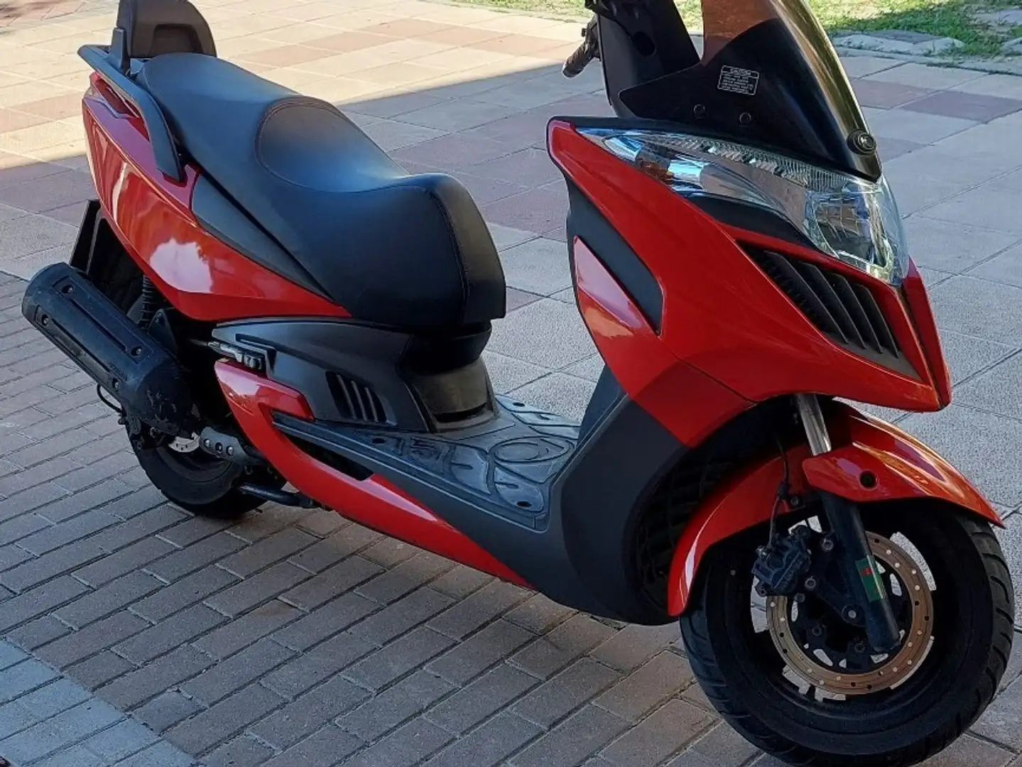 Kymco Yager GT Gt 125i Rouge - 2