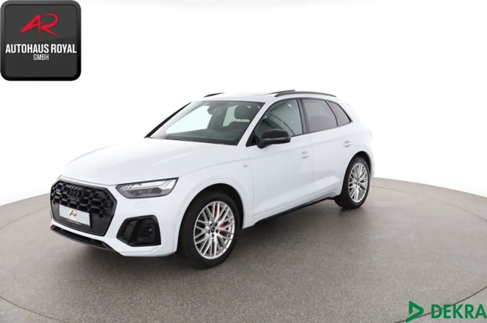 Audi Q5 40 TDI qu S LINE HUD,B+O,360GRAD,LUFT,MATRIX Weiß - 1