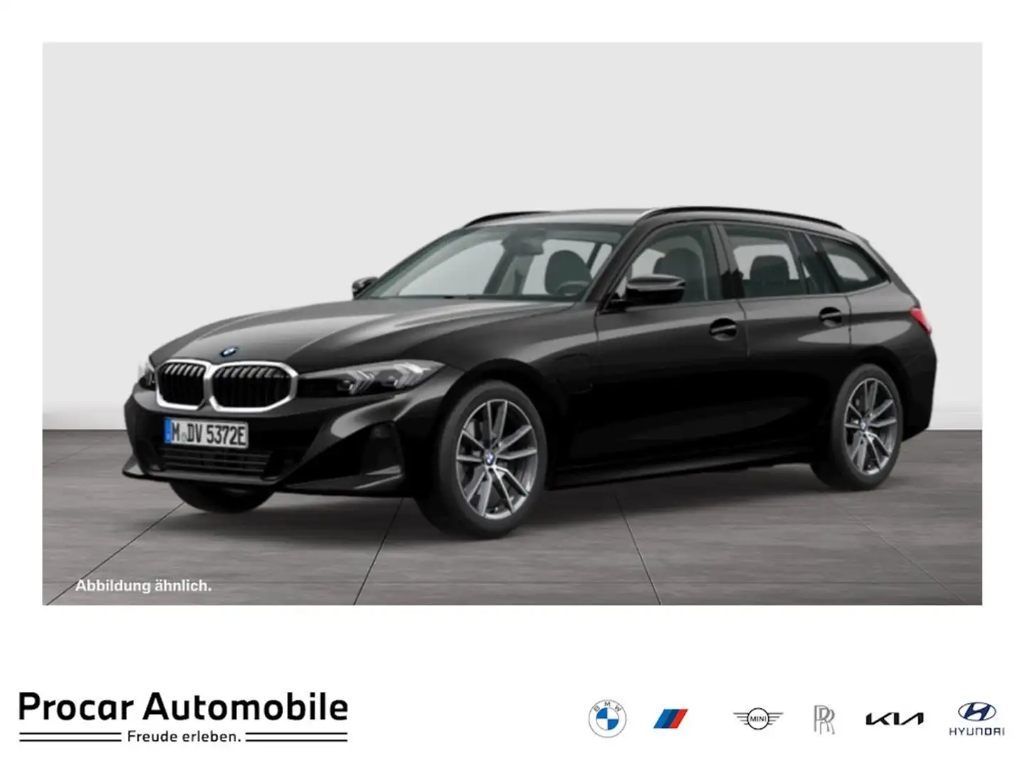 BMW 330 e DAB LED RFK Tempomat Parkassistent Shz PDC Zwart - 1