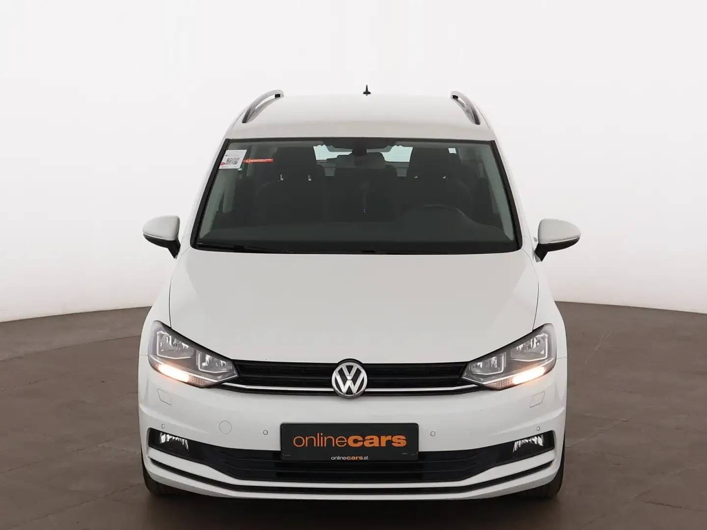 Volkswagen Touran 1.6 TDI Trendline SITZHZG TEMPOMAT KLIMA Weiß - 2