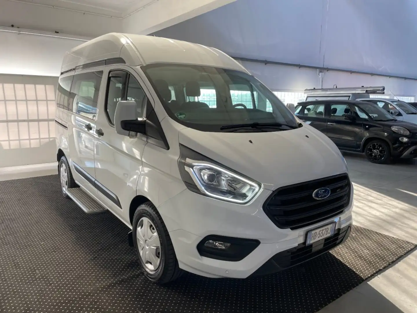 Ford Tourneo Custom 320 2.0 TDCi Combi Tetto alto 9 posti Prezzoreale Blanc - 1