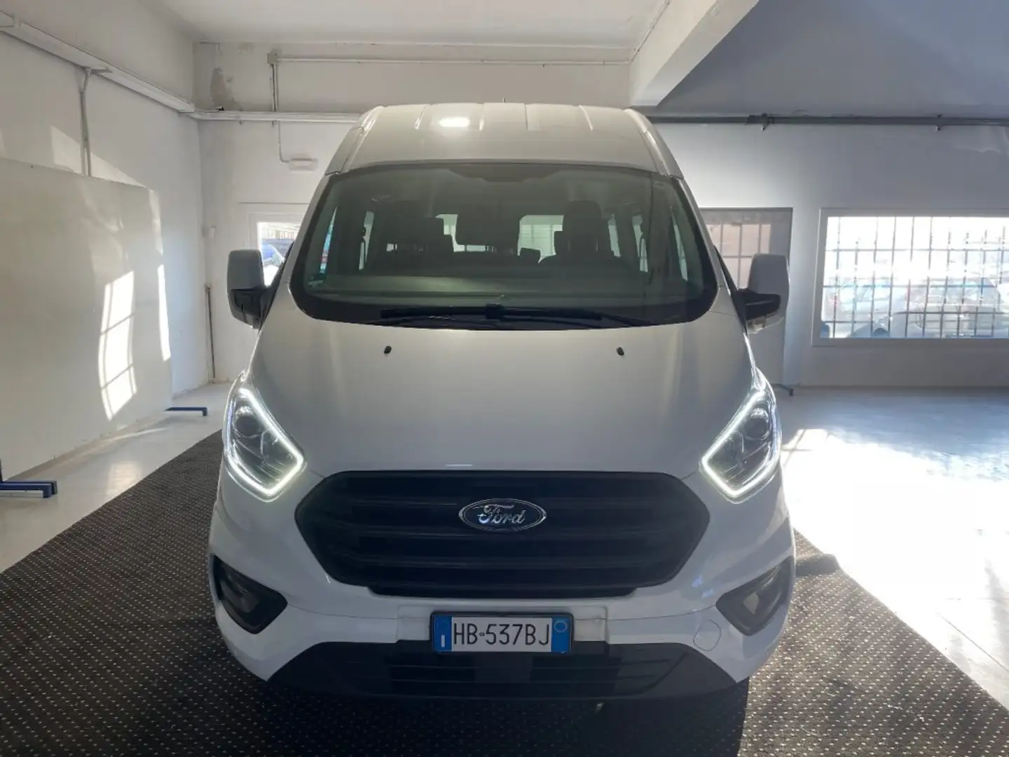 Ford Tourneo Custom 320 2.0 TDCi Combi Tetto alto 9 posti Prezzoreale Blanc - 2