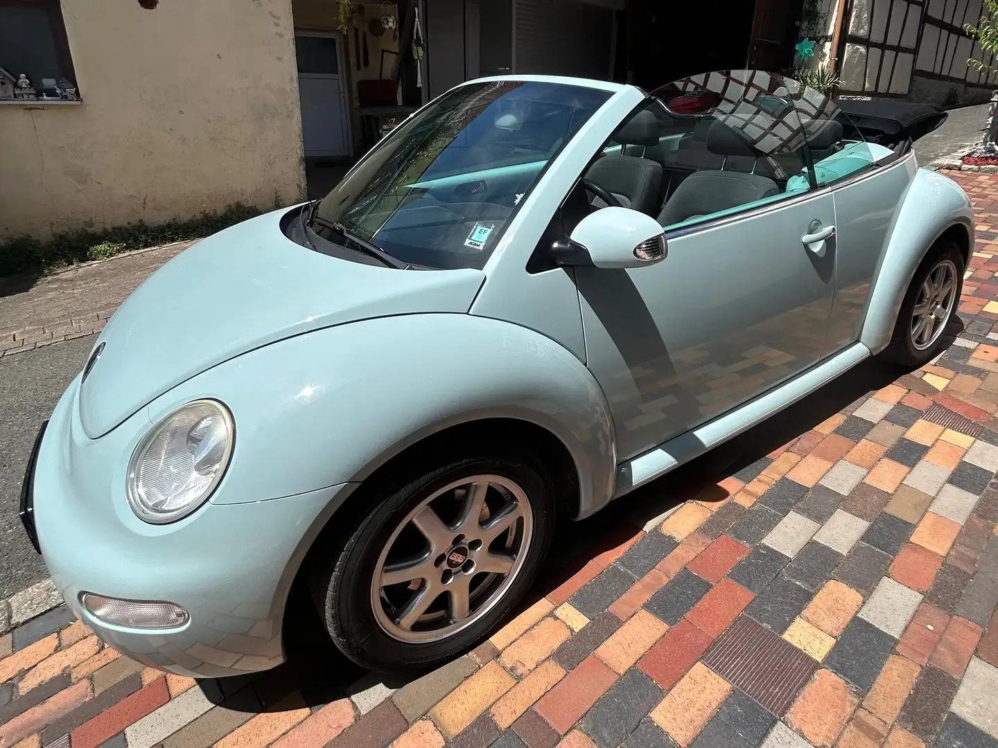 Volkswagen New Beetle New Beetle Cabriolet 1.4 TÜV neu Blau - 2