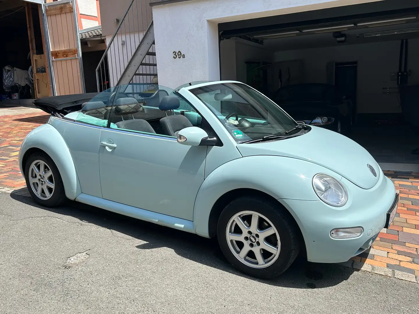Volkswagen New Beetle New Beetle Cabriolet 1.4 TÜV neu Blau - 1