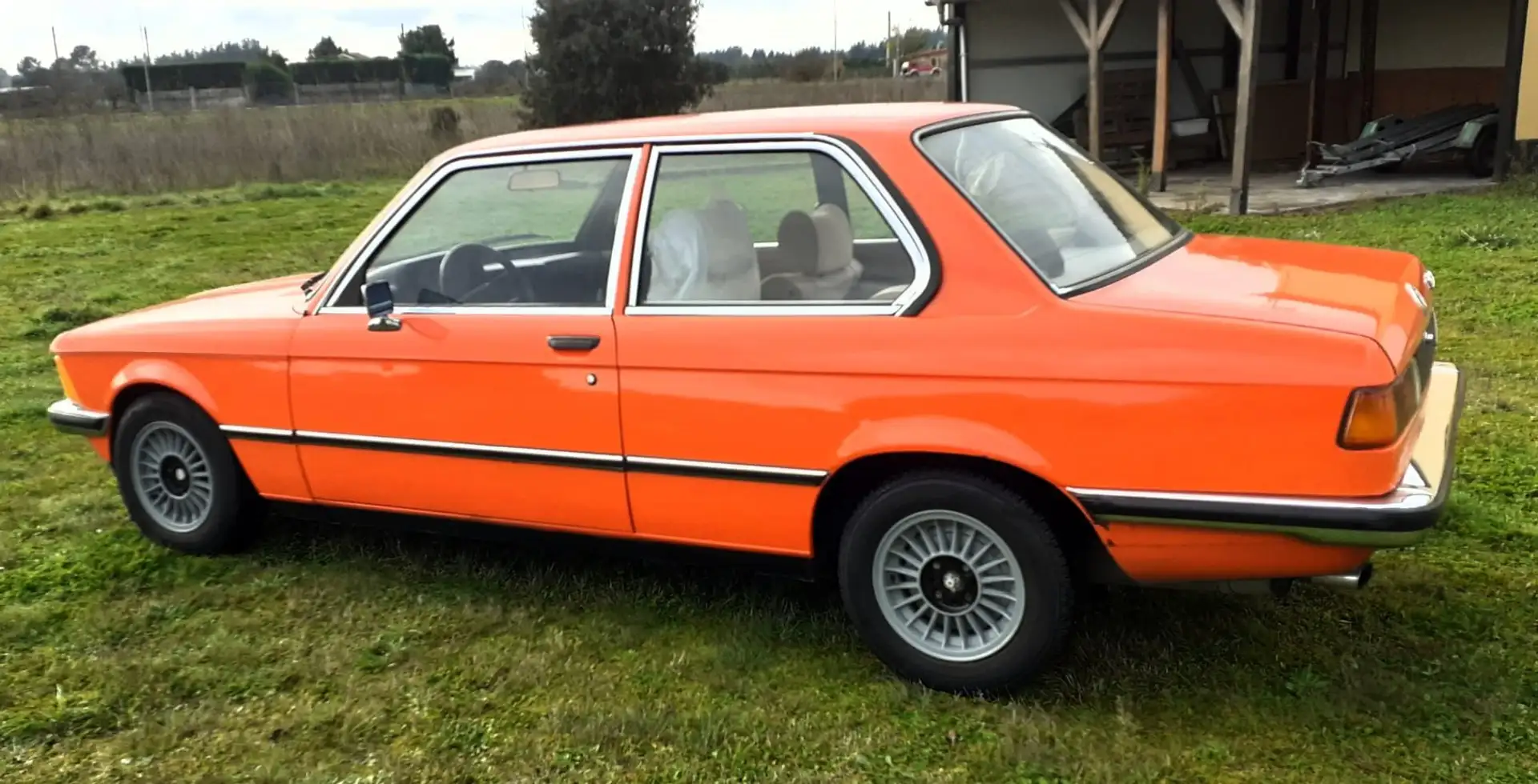 BMW 316 E21 Orange - 2