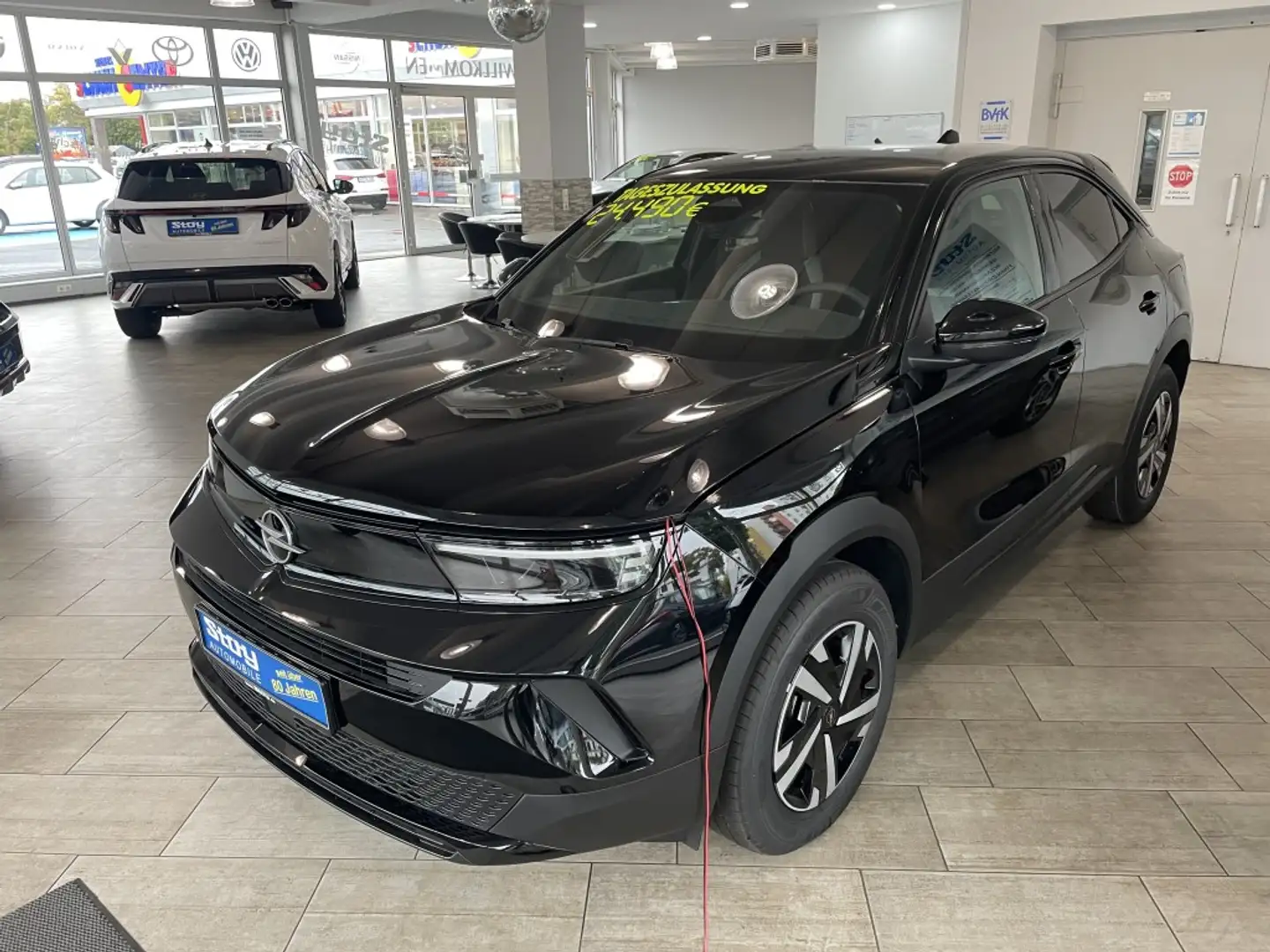 Opel Mokka 1.2 AT Edition SHZ PDC Kimaautomatik LED Schwarz - 1