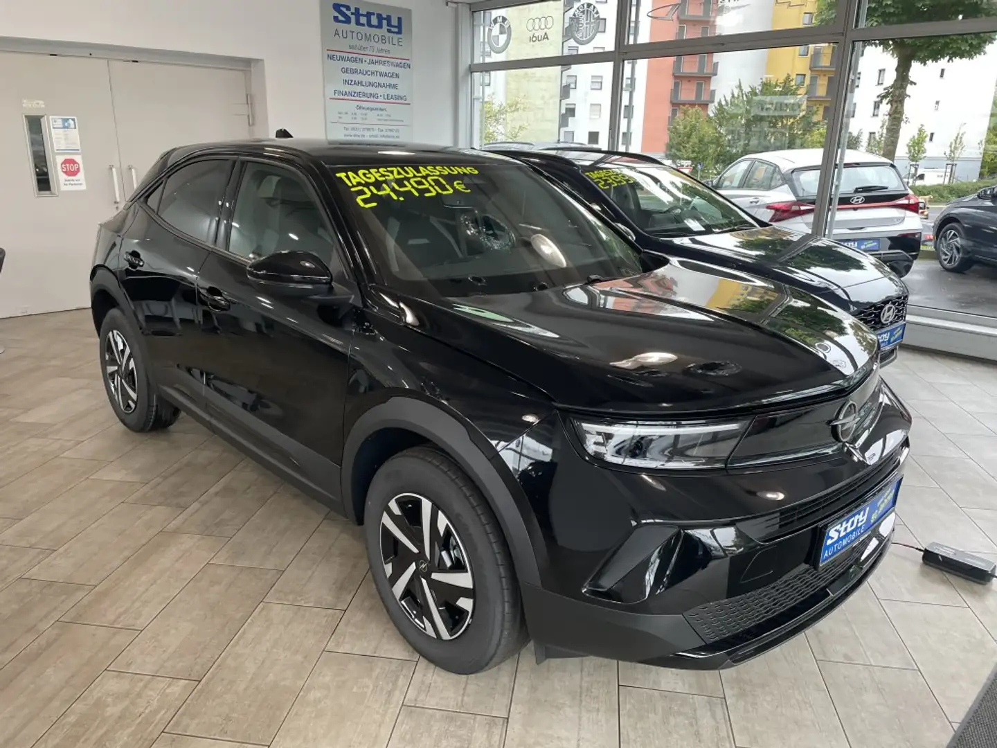 Opel Mokka 1.2 AT Edition SHZ PDC Kimaautomatik LED Schwarz - 2