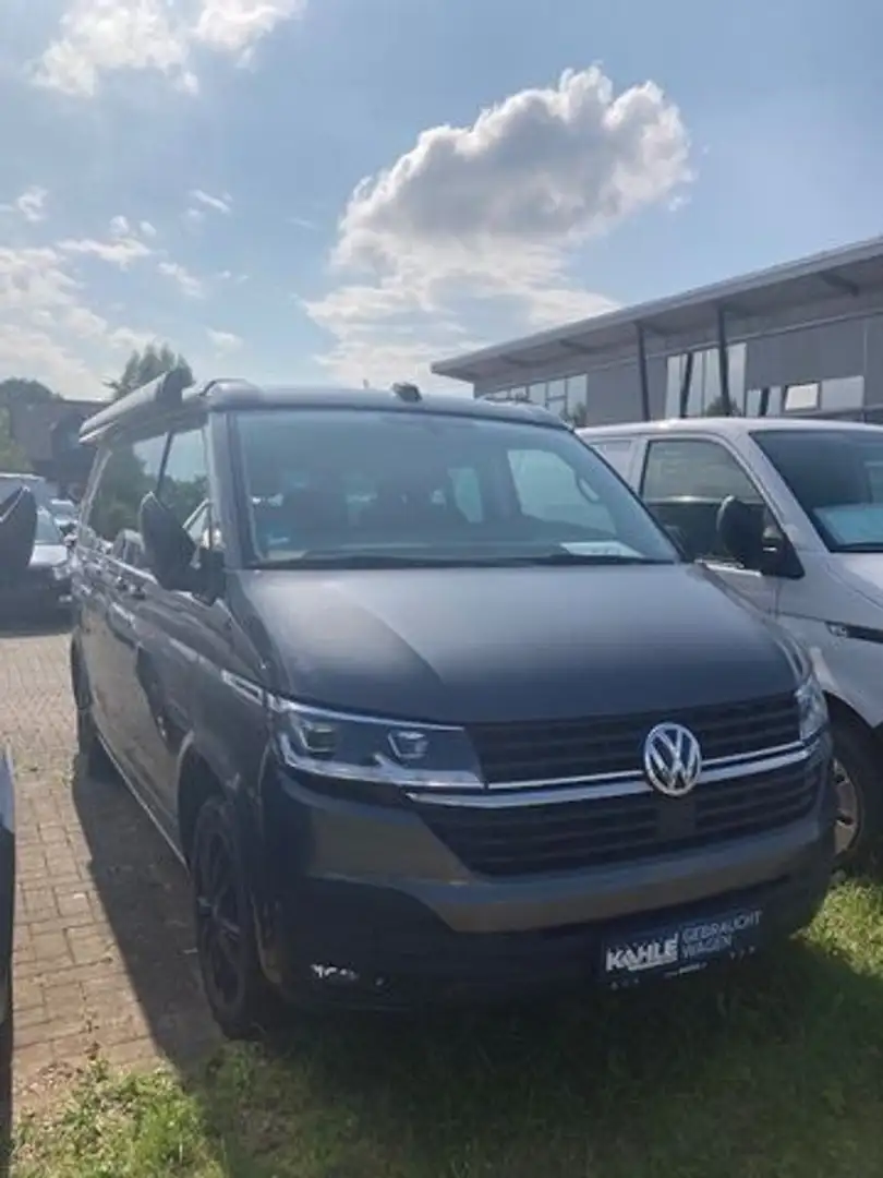 Volkswagen T6.1 California 2.0 TDI DSG Beach Navi AHK Standh. LED SHZ Klima R Gris - 1