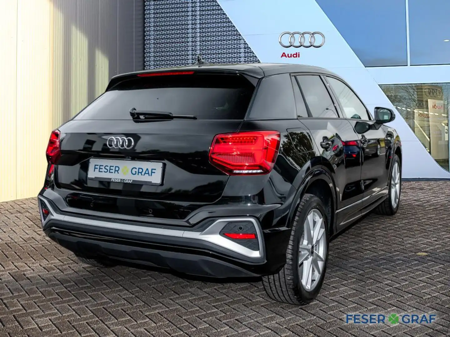 Audi Q2 35 TFSI S tronic S line /Matrix/Pano/Kamera/Navi+ Schwarz - 2