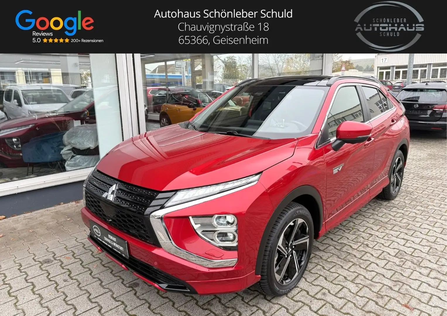 Mitsubishi Eclipse Cross Top Hybrid 4WD *1. HD*VOLLAUSST.* Rouge - 1