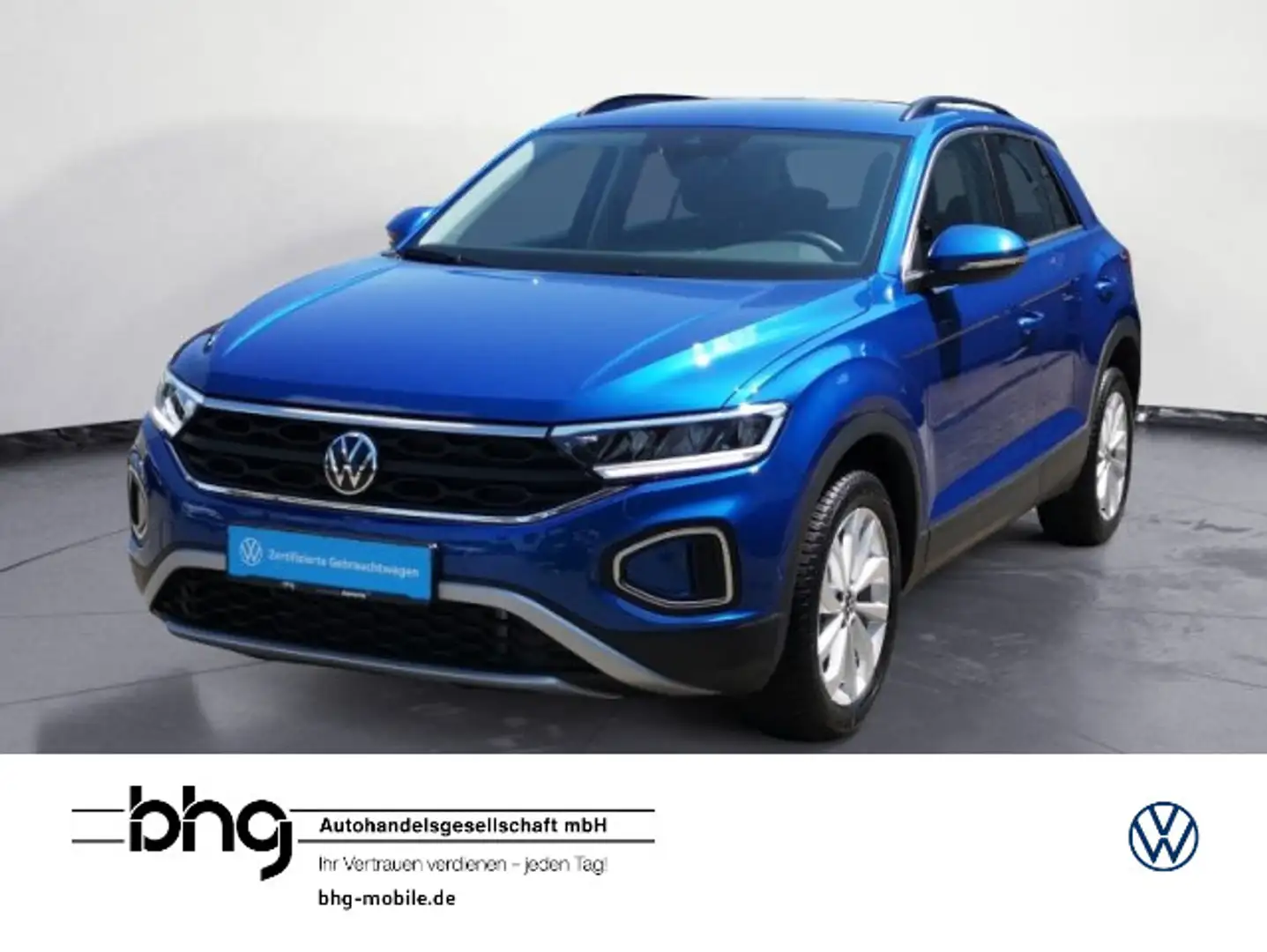 Volkswagen T-Roc 1.0 TSI Life #ACC #Navi #App-Connect Blau - 1