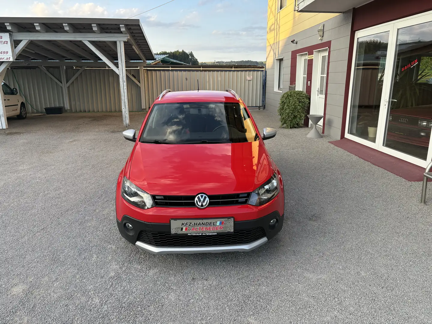 Volkswagen Polo Cross CrossPolo 1,0 BMT "1.BESITZ*CARPLAY*BT" Rouge - 2
