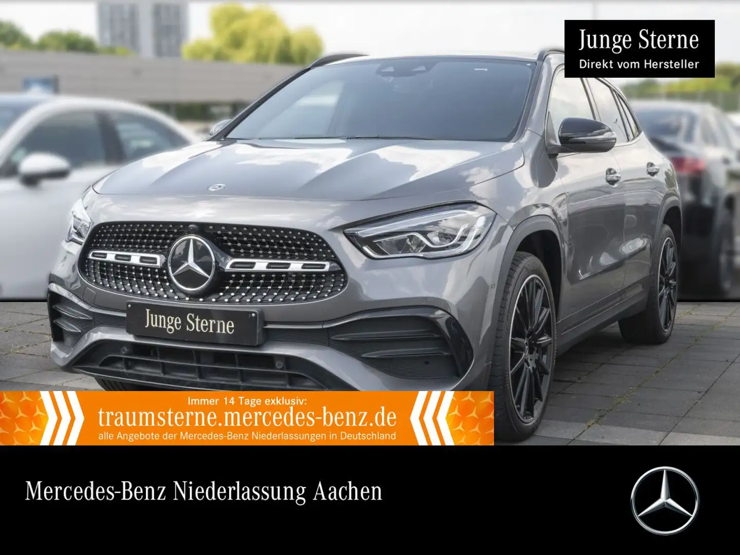 Mercedes-Benz GLA 250 e AMG+NIGHT+PANO+AHK+LED+KAMERA+8G Gris - 1