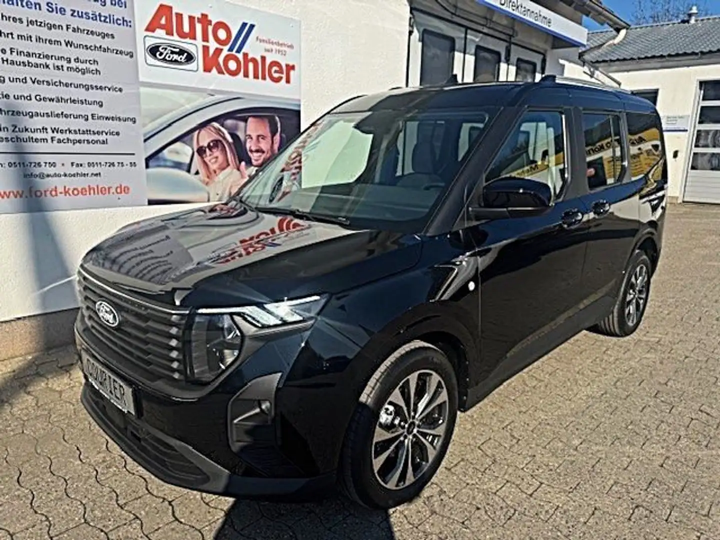 Ford Tourneo Courier Titanium Automatik (viele Extras) Schwarz - 1