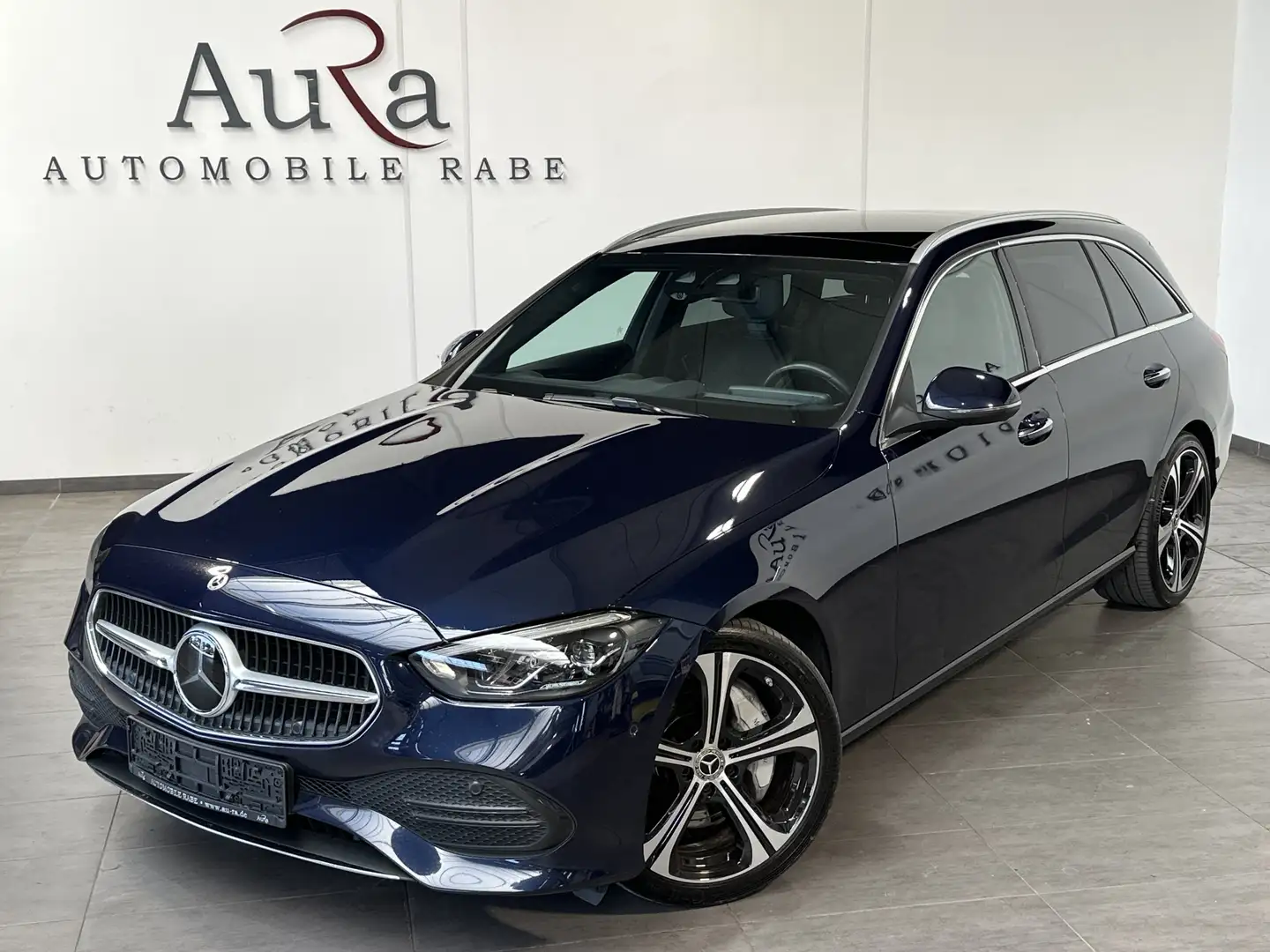 Mercedes-Benz C 300 T Avantgarde NAV+LED+PANO+KAM+VC+HUD+19ZO Blau - 2
