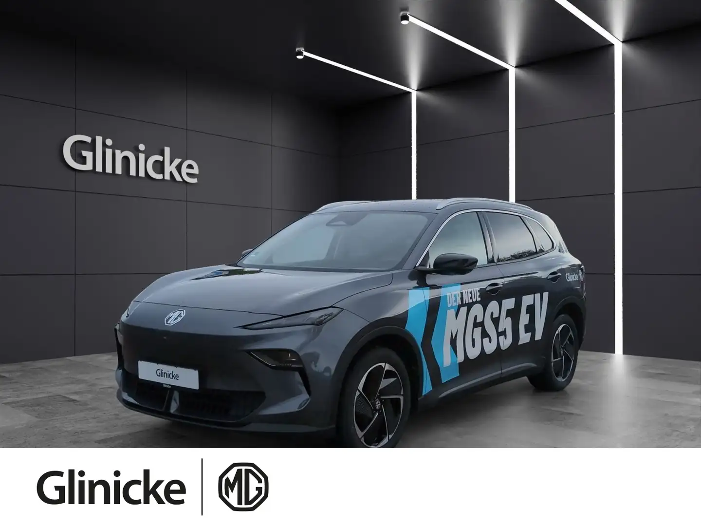 MG MGS5 EV Luxury Long Range 64 kWh Grau - 1