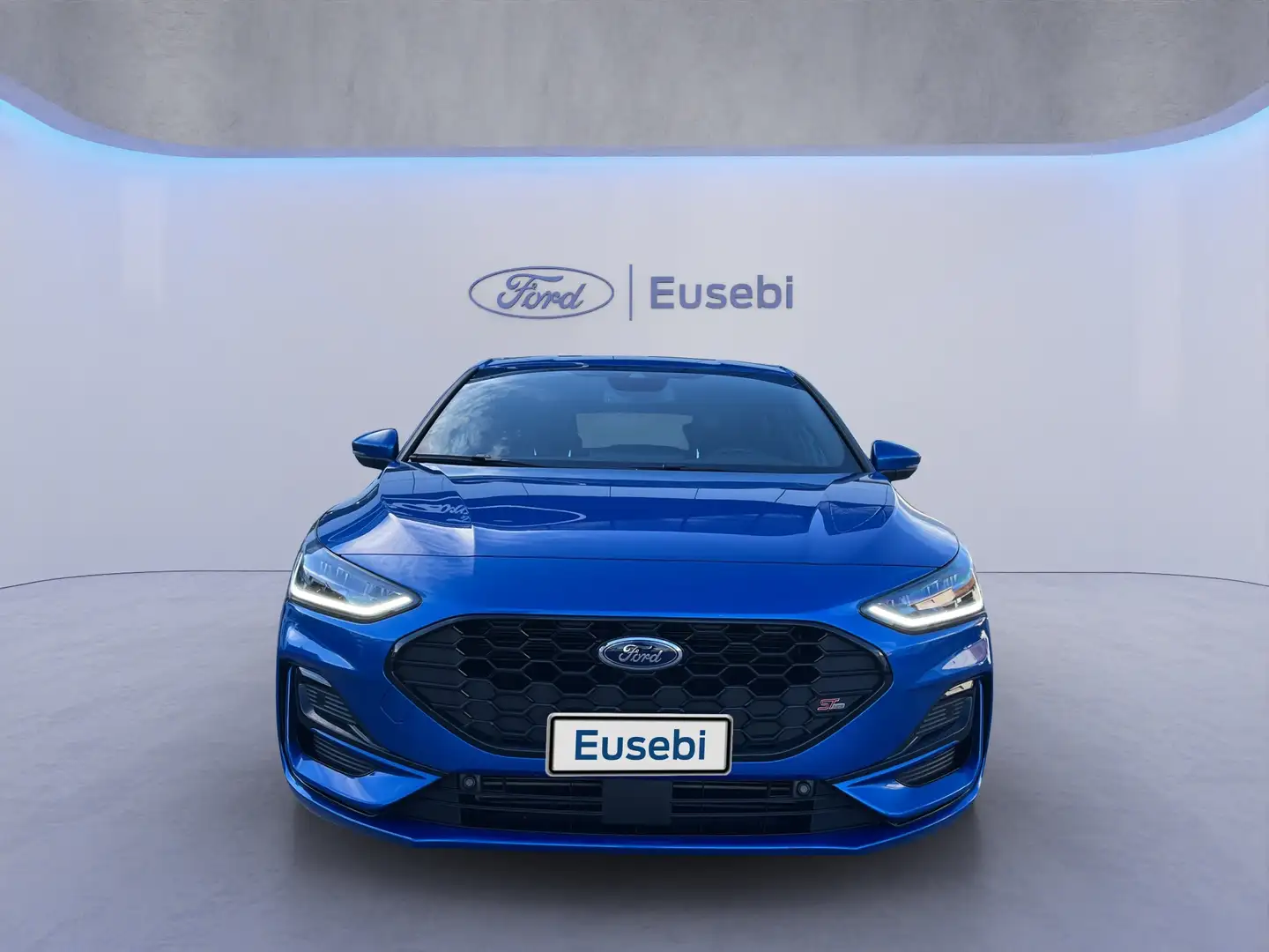 Ford Focus 1.0 EcoBoost Hybrid 155 CV Powershift 5p. ST-Line Blau - 2
